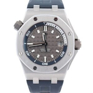 New Arrivals Audemars Piguet Diver 42mm Grey Dot Dial Watch Ref# 15720ST.OO.A009CA.01