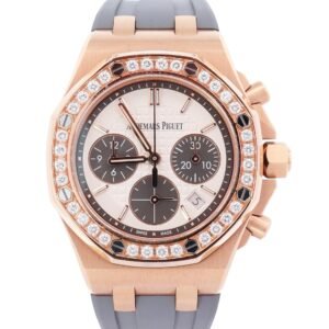 Audemars Piguet Royal Oak 37mm White Dial Watch Ref# 26231OR.ZZ.D003CA.01