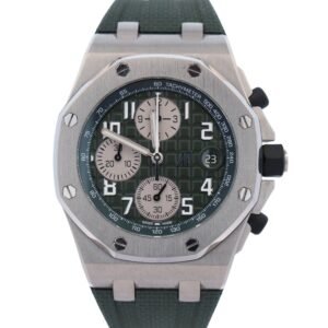 New Arrivals Audemars Piguet Royal Oak 42mm Green Dial Watch Ref# 26238TI.OO.A056CA.01