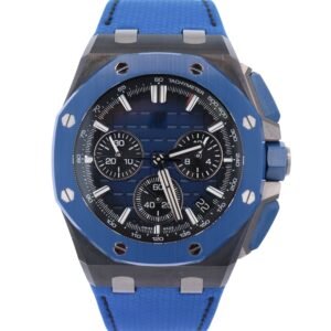 Audemars Piguet Royal Oak Offshore 43mm Blue Dial Watch Ref# 26420CE.OO.A043VE.01