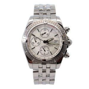 Breitling Chronomat 43mm Silver Dial Watch Ref# A13356