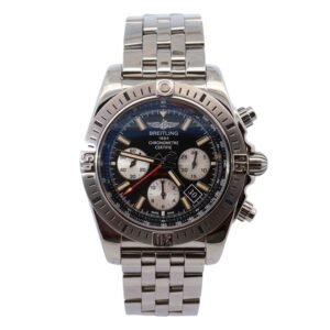 Breitling Chronomat 44mm Black Dial Watch Ref# AB0115