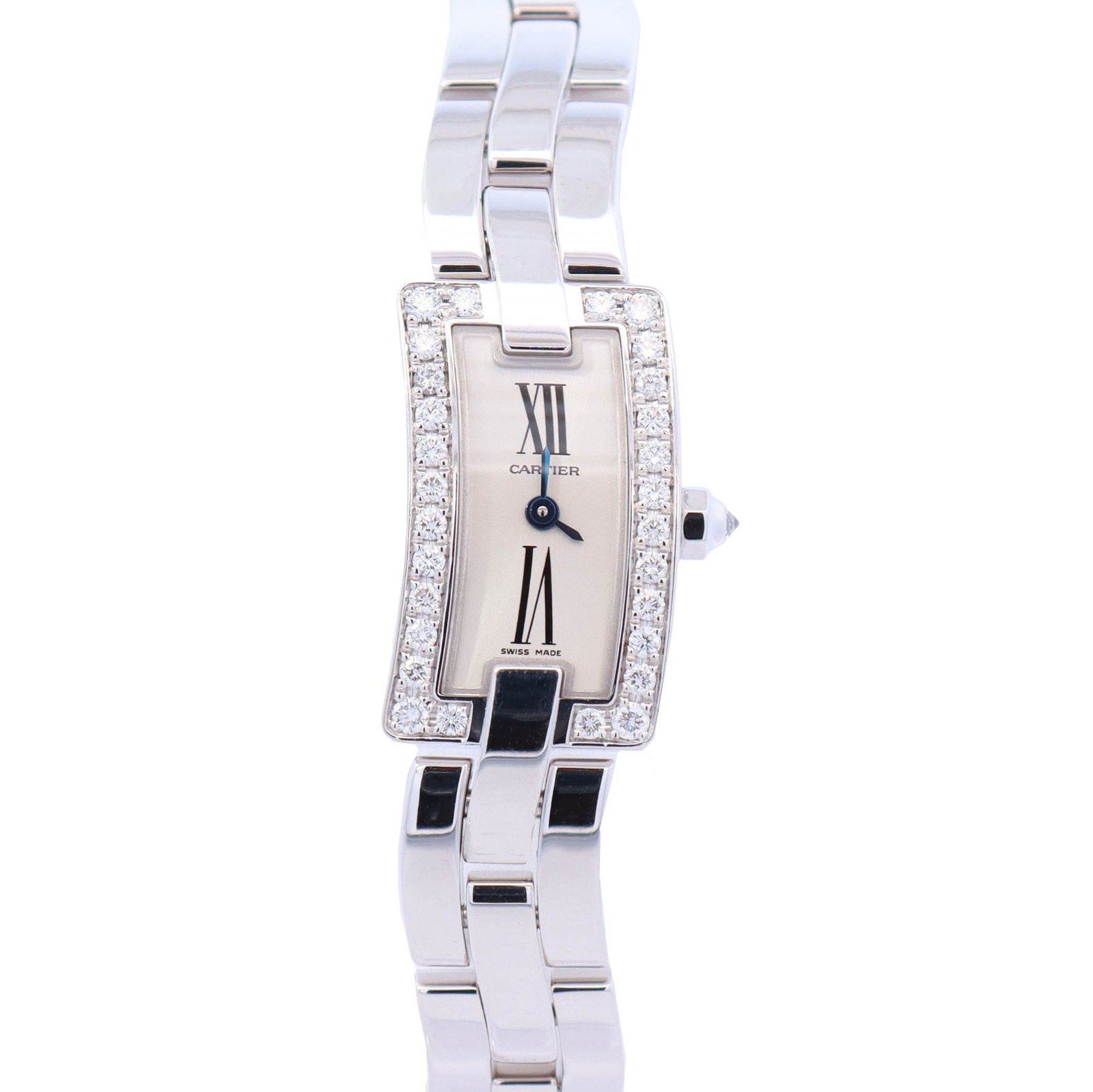 Cartier Ballerine 23x14mm Silver Dial Watch Ref# WG40033J Cartier Ballerine 23x14mm Silver Dial Watch Ref# WG40033J