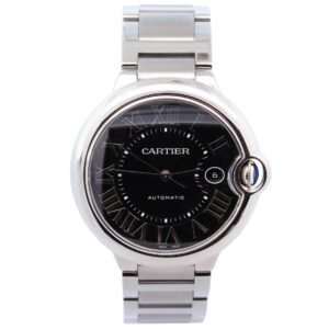New Arrivals Cartier Ballon Bleu 42mm Black Dial Watch Ref# WSBB0003