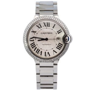 New Arrivals Cartier Ballon Bleu 42mm White Dial Watch Ref# W69012Z4