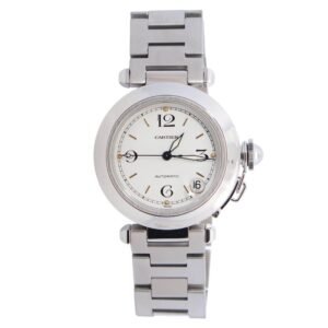 New Arrivals Cartier Pasha 35mm White Dial Watch Ref# W31015M7