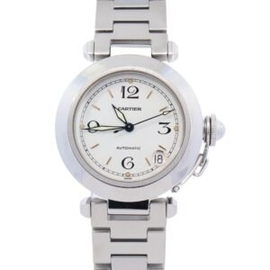 New Arrivals Cartier Pasha 35mm White Dial Watch Ref# W31015M7