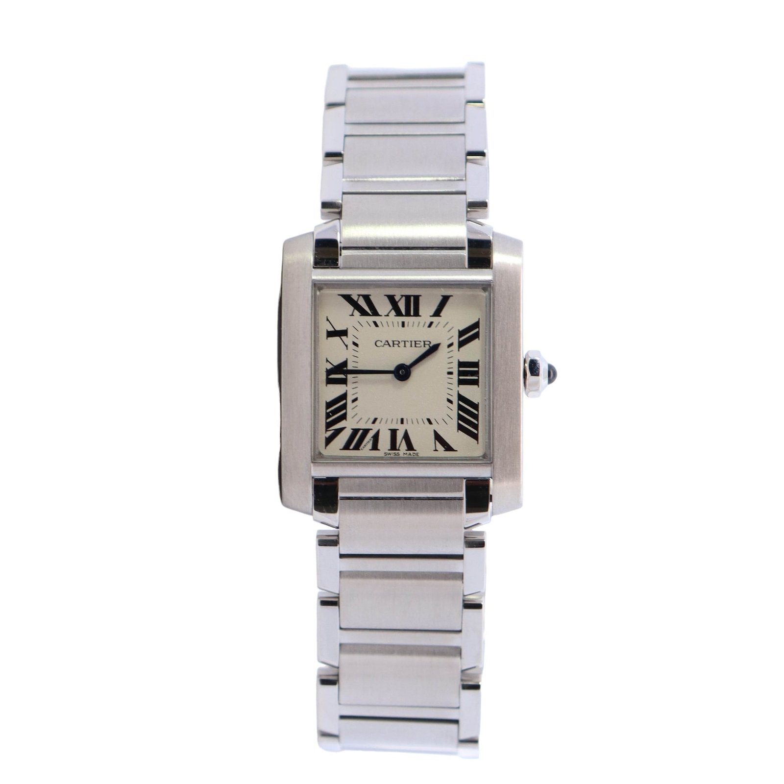 Cartier Tank 20mm Ivory Dial Watch Ref# W51008Q3 Cartier Tank 20mm Ivory Dial Watch Ref# W51008Q3