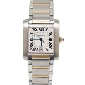 Cartier Tank Francaise 28x32mm Silver Dial Watch Reference #W51005Q4