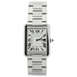New Arrivals Cartier Tank Solo 34.8mm White Dial Watch Reference #W5200014
