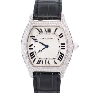 New Arrivals Cartier Tortue 43mm Ivory Dial Watch Ref# WA503851