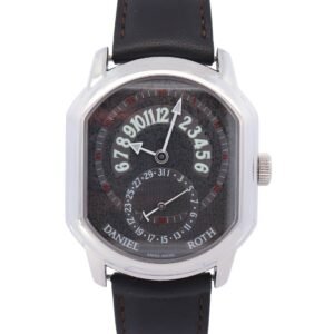 New Arrivals Daniel Roth Premier Retrograde 35mm Grey Dial Watch Ref# 807.L.10