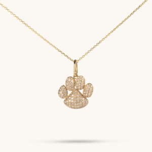 New Arrivals Diamond Paw Print Necklace