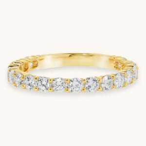 New Arrivals Double Prong Lab Diamond Band