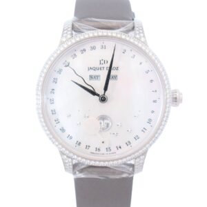 New Arrivals Jaquet Droz Astrale Eclipse 39mm White MOP Dial Watch Ref# J012614570