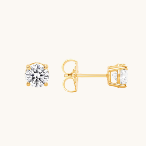New Arrivals Lab Created Classic Diamond Stud Earrings