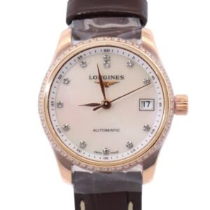 Longines Master Collection 25.5mm Mother of Pearl Dial Watch Ref#L2.128.9.87.3