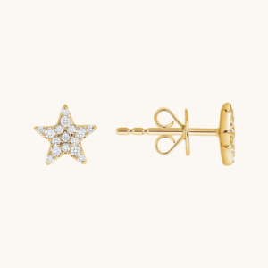 New Arrivals Mini Diamond Star Earrings