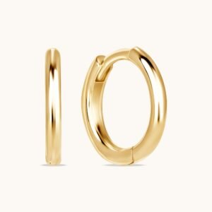 New Arrivals Mini Gold Huggie Hoops
