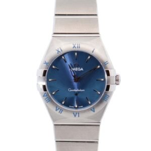 Omega Constellation 28mm Blue Dial Watch Ref# 131.10.28.60.03.001