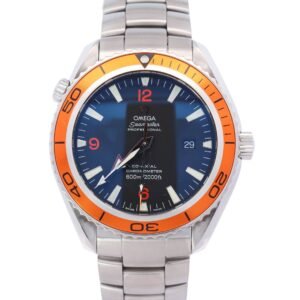 Omega Seamaster 45.5mm Black Dial Watch Ref# 2208.50.00
