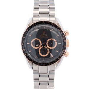 Omega Speedmaster Apollo 15 35th Anniversary 42mm Black Dial Watch Ref# 3366.51