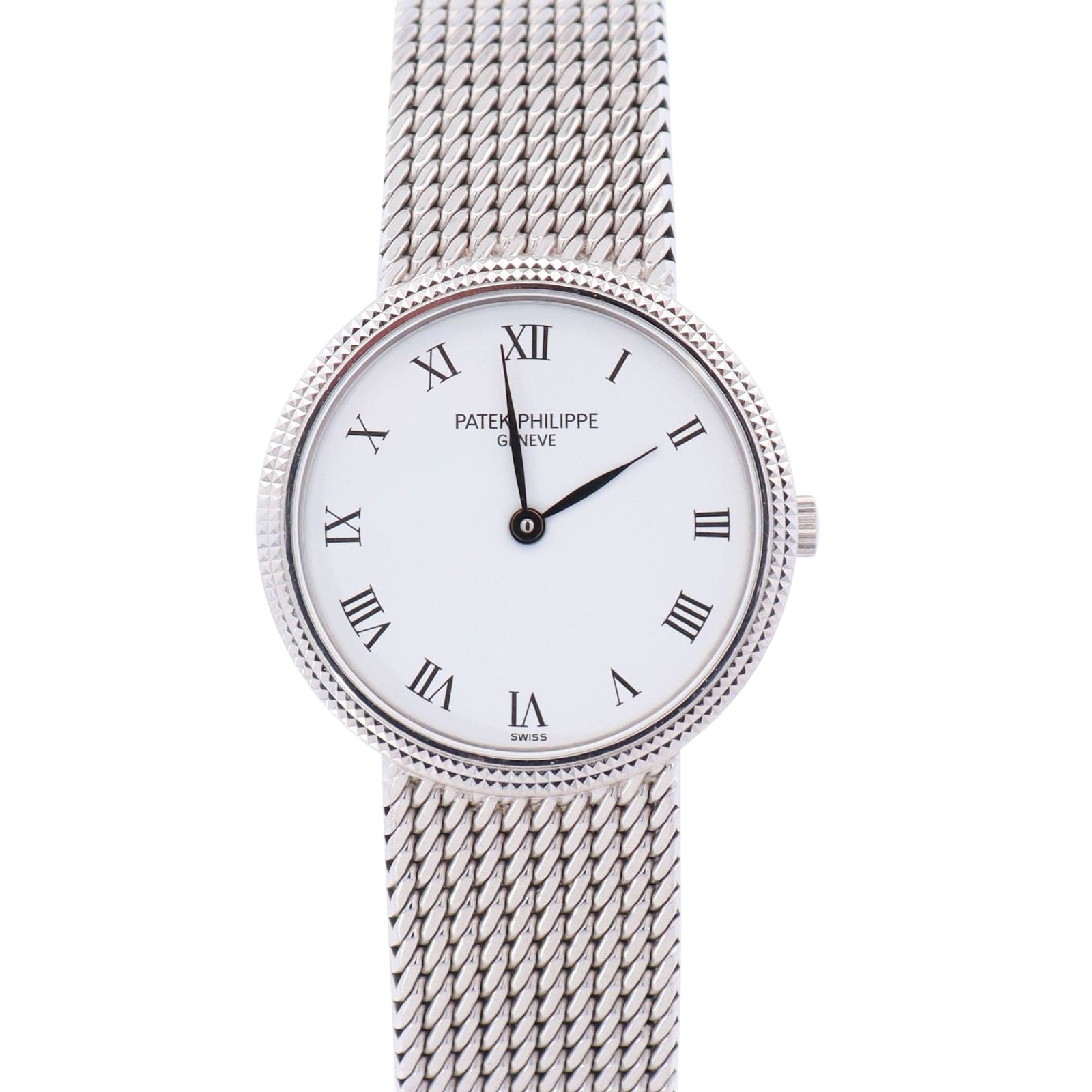 Patek Philippe Calatrava 33mm White Dial Watch Ref# 4819/5 Patek Philippe Calatrava 33mm White Dial Watch Ref# 4819/5