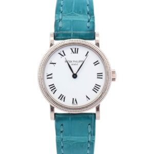 New Arrivals Patek Philippe Clavtrava 25mm White Dial Ref# 4809G-001