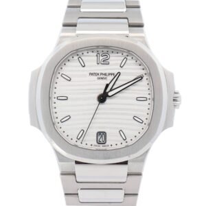 New Arrivals Patek Philippe Nautilus 35.2mm Silver Opaline Dial Watch Ref# 7118/1A-010