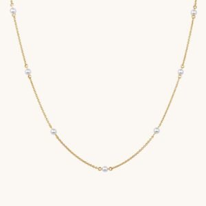 New Arrivals Pearl Station Necklace