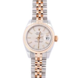 Rolex Datejust 26mm Silver Dial Watch Ref# 179173