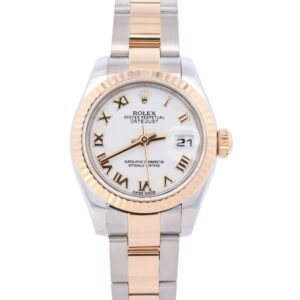 New Arrivals Rolex Datejust 26mm White Dial Dial Watch Ref# 179173