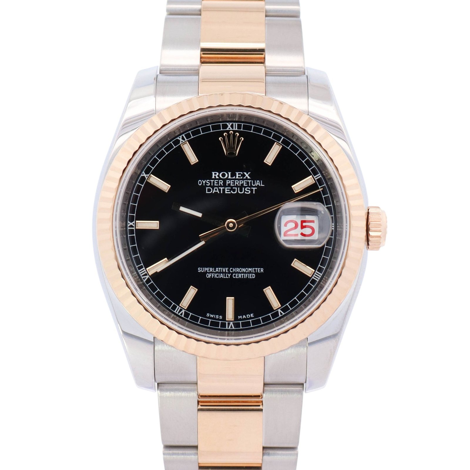 Rolex Datejust 36mm Black Dial Watch Ref# 116233 Rolex Datejust 36mm Black Dial Watch Ref# 116233