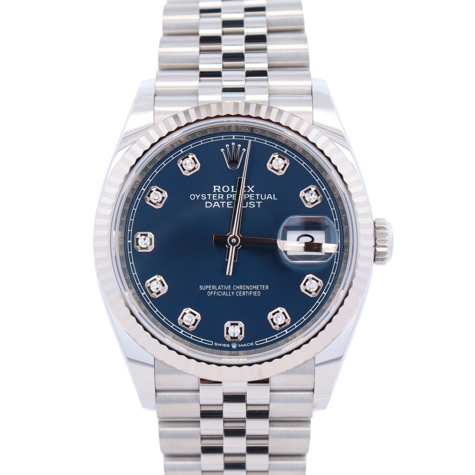 Rolex Datejust 36mm Blue Dial Watch Ref# 126234 Rolex Datejust 36mm Blue Dial Watch Ref# 126234