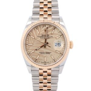 Rolex Datejust 36mm Champagne Dial Watch Ref# 126233