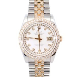 New Arrivals Rolex Datejust 36mm White Dial Watch Ref# 116233