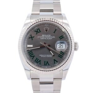 Rolex Datejust 36mm Wimbledon Dial Watch Ref# 126234