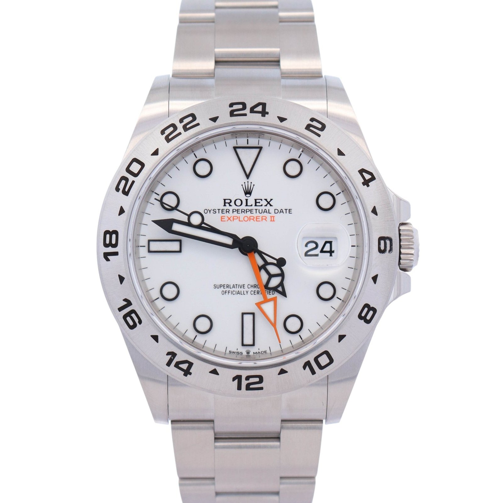 Rolex Explorer II 42mm White Dial Watch Ref# 226570 Rolex Explorer II 42mm White Dial Watch Ref# 226570