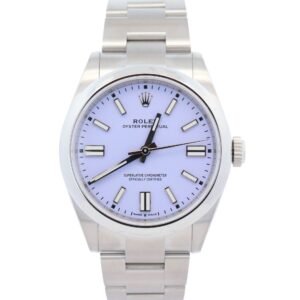 New Arrivals Rolex Oyster Perpetual 41mm Lilac Dial Watch Ref# 134300