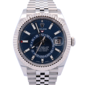 Rolex Sky-Dweller 42mm Blue Dial Watch Ref# 336934