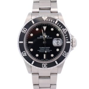 New Arrivals Rolex Submariner 40mm Black Dial Watch Ref# 16610