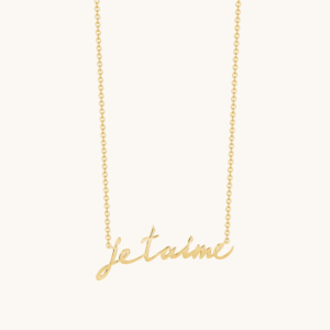 New Arrivals The Je t'aime Necklace
