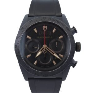 New Arrivals Tudor Black Shied Chronograph 42mm Red Dial Watch Ref# 42000CN-0005