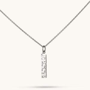 New Arrivals Vertical Name Necklace